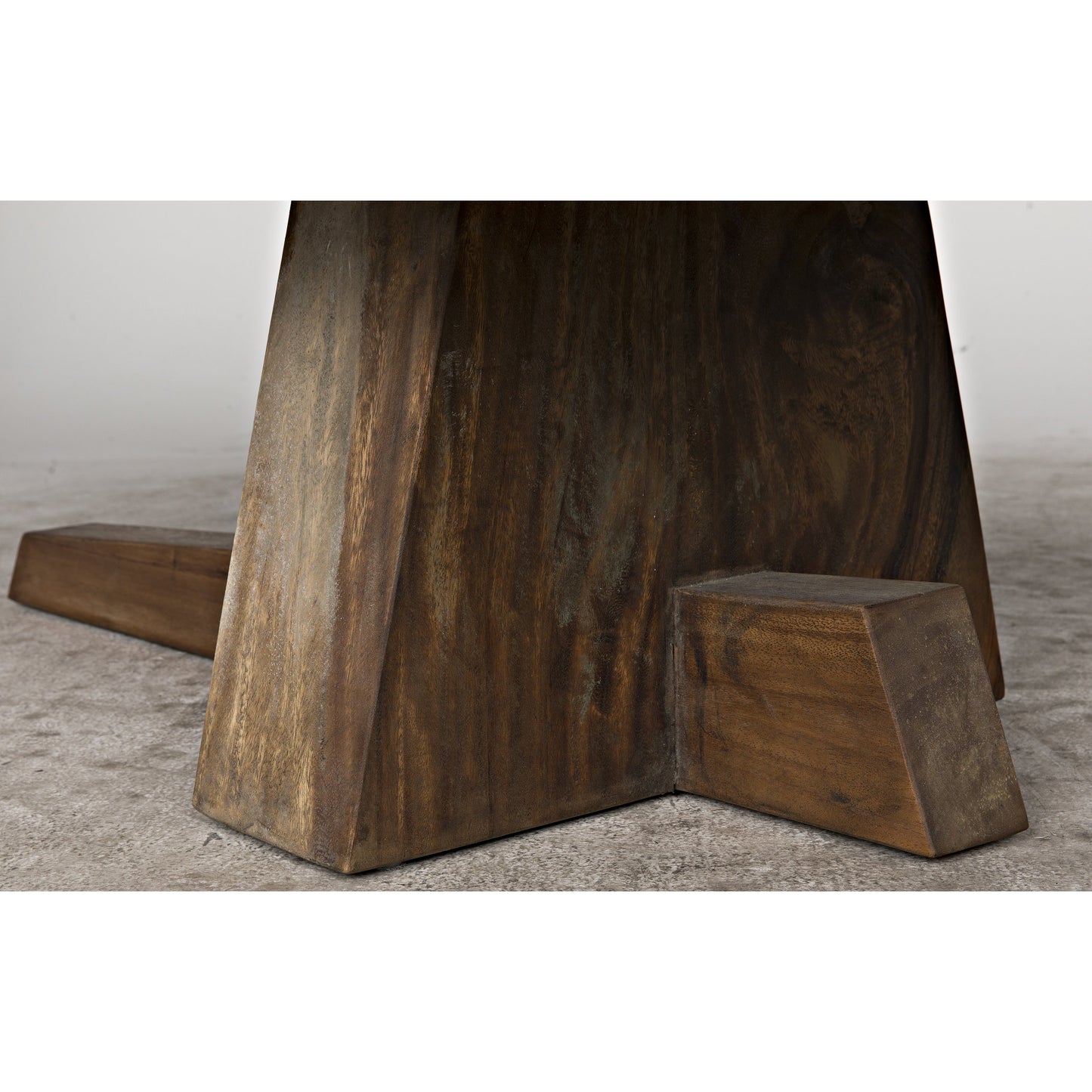 016 SR-783703 | Closeup | Govinda Coffee Table by Noir in teak oil. Made from teak in a rustic style.