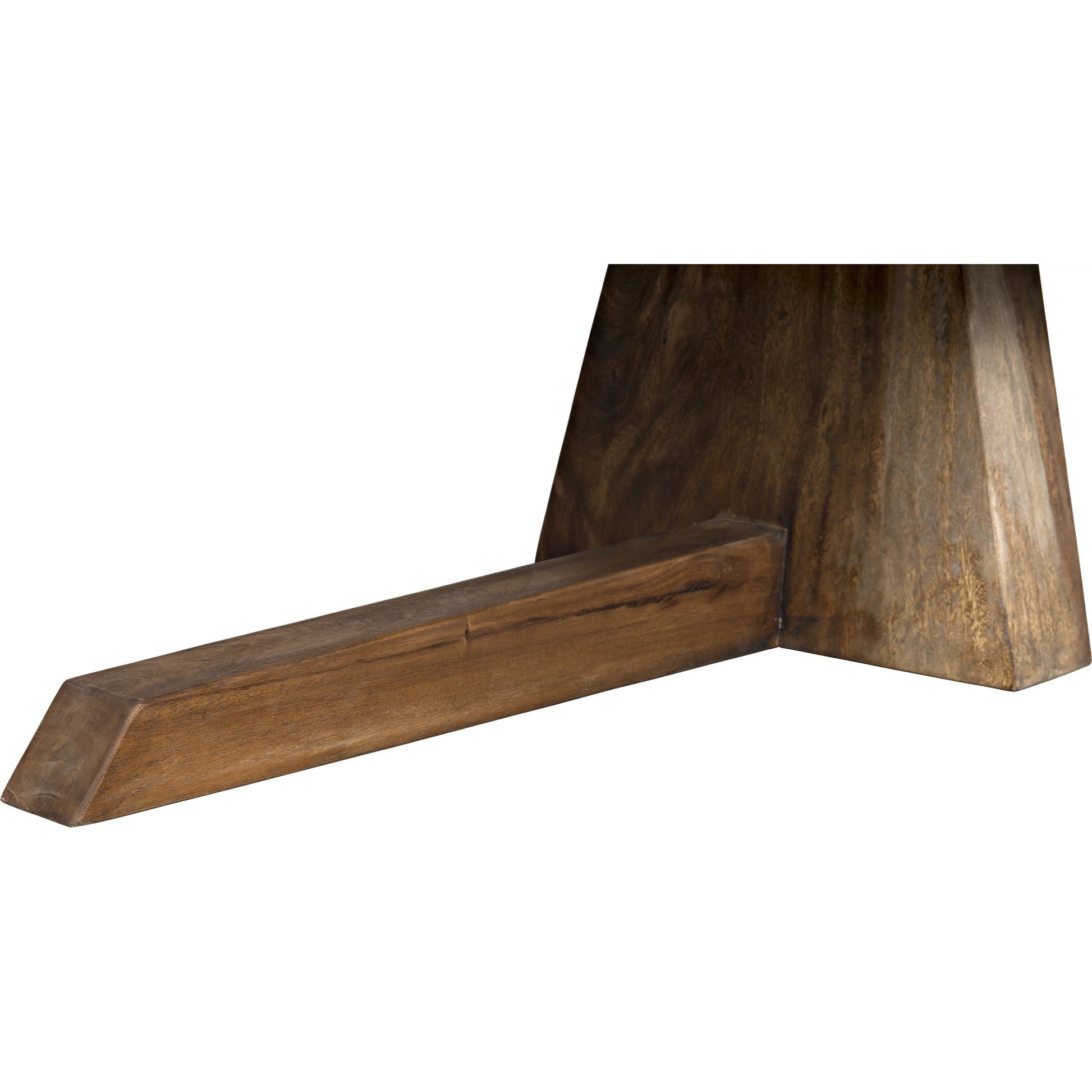 Govinda Coffee Table by Noir in teak oil. Made from teak in a rustic style.