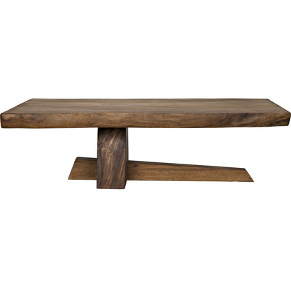 Govinda Coffee Table by Noir in teak oil. Made from teak in a rustic style.