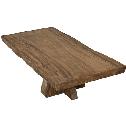 Govinda Coffee Table by Noir in teak oil. Made from teak in a rustic style.