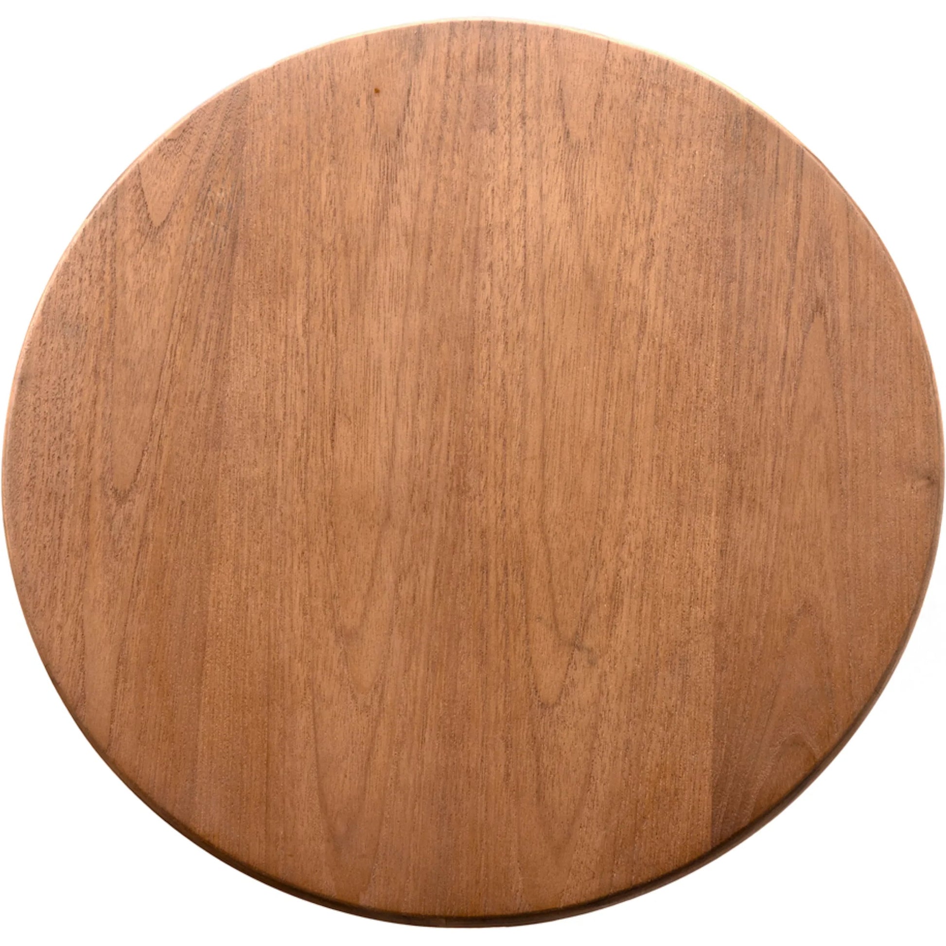 Vikram Side Table by Noir in clear coat flat. Made from teak in a transitional style.