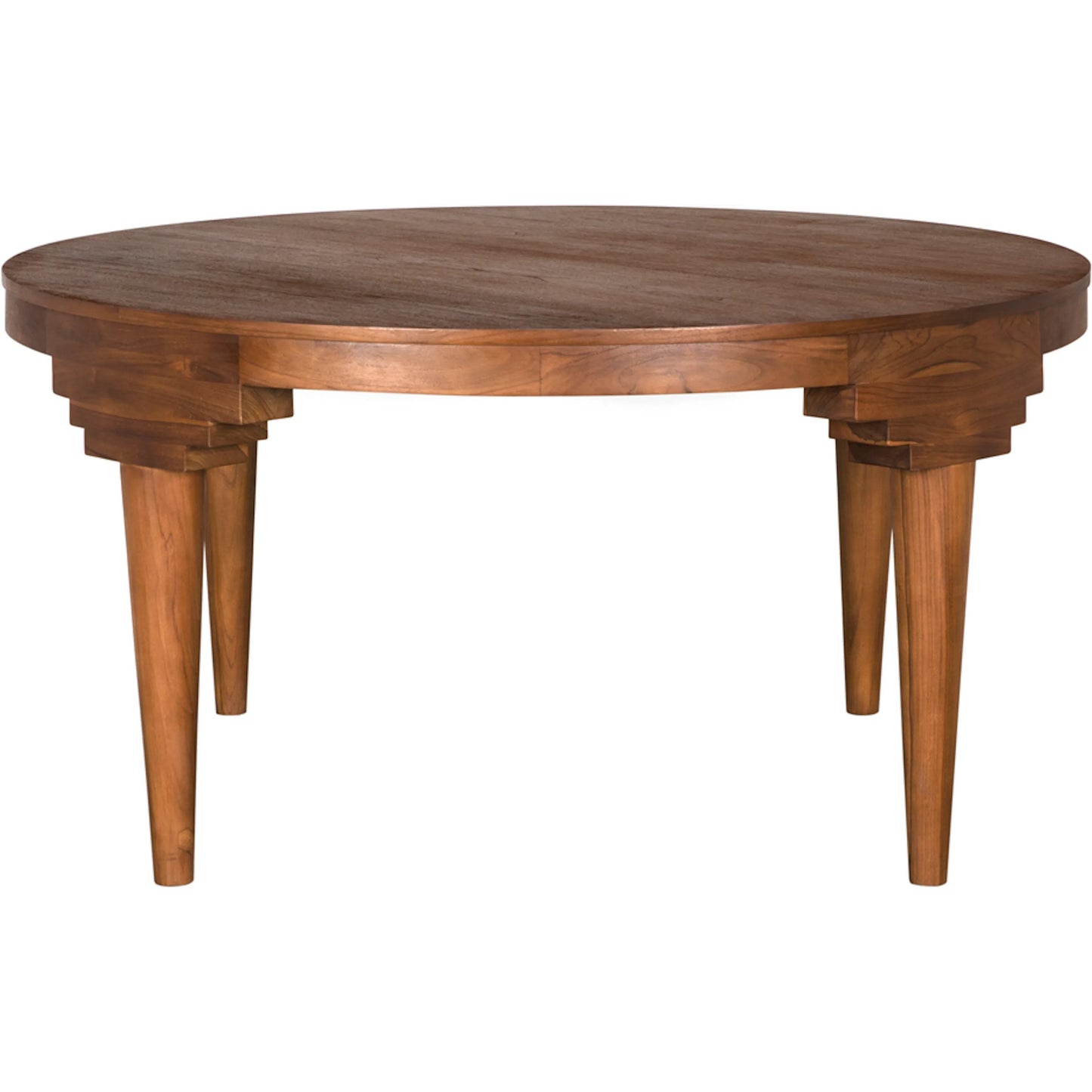 003 SI-2333072 | Additional Silo | Davis Dining Table by Noir in clear coat semi gloss. Made from teak in a traditional style.