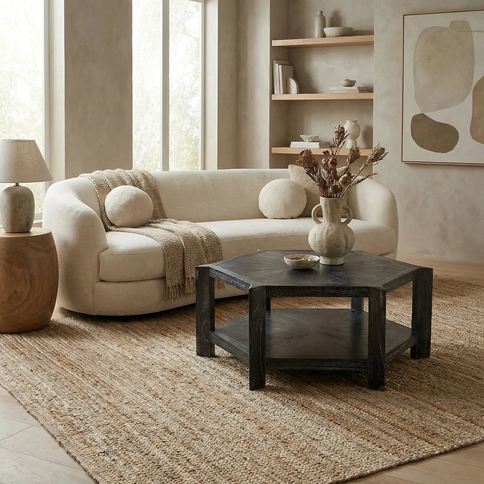 Yuhuda Coffee Table by Noir. Made from unique in a modern style.