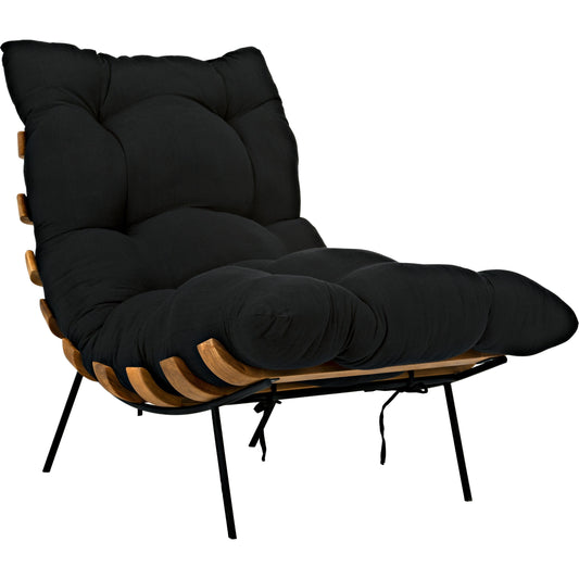Hanzo Chair with Metal Legs by Noir. Made from unique in a modern style.