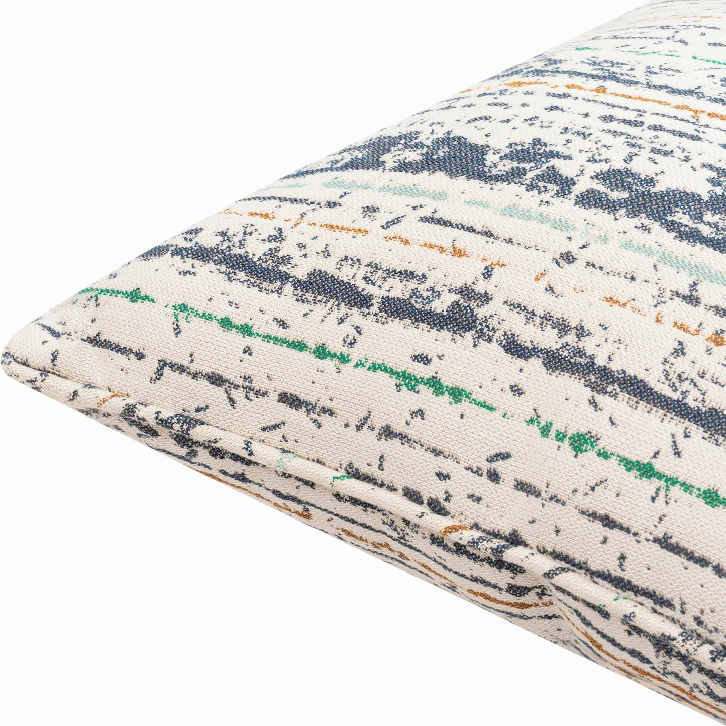 005 O-SURYA-AE003-1616,O-SURYA-AE003-2020 | Closeup | Arie Indoor/Outdoor Pillow by Livabliss. Made from 100% acrylic in a modern style.
