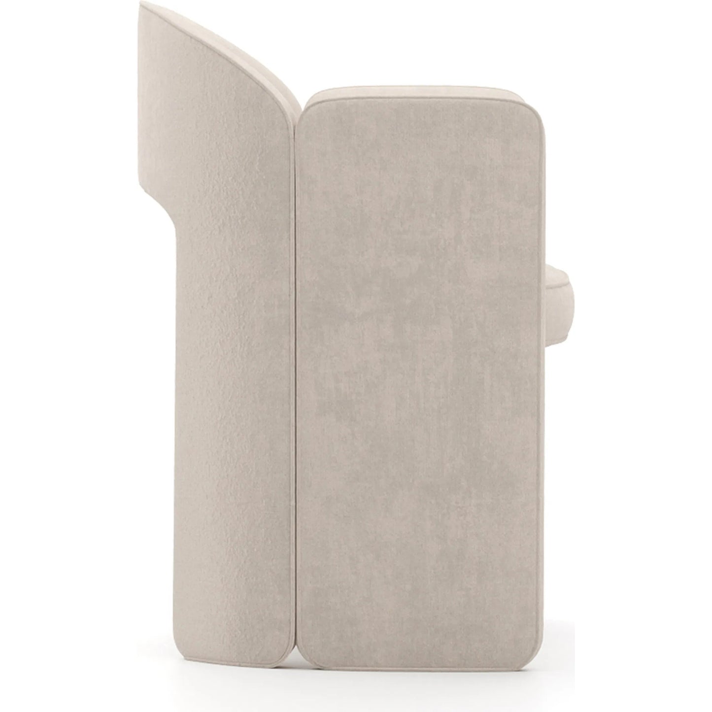 003 SI-2462227 | Additional Silo | Overlap Arm Dining Chair by Caracole. Made from metal in a transitional style.