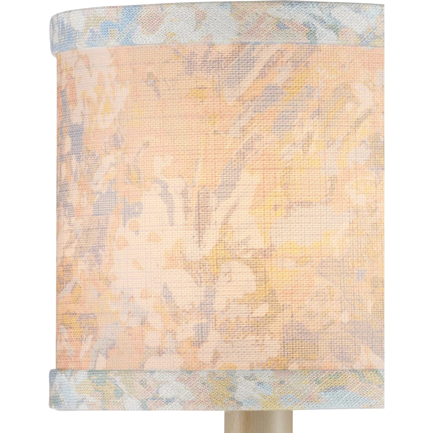006 SI-2542682 | Closeup | Wildflower Drum Chandelier Shade by Currey and Company. Made from cotton in a eclectic & global style.