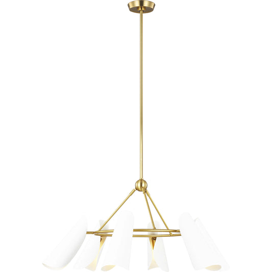 Tresa 6-Light Chandelier by Visual Comfort & Co.. Made from steel in a unique style.