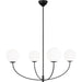 Galassia Extra Large Chandelier by Visual Comfort & Co.. Made from steel in a unique style.