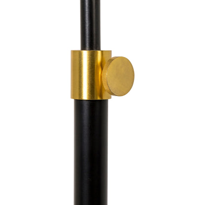 Aberdeen - 32408 by Surya in black, gold, ivory, translucent, white and paintedpaintedpolished. Made from shade (outside): linen, shade (inside): polyester, body: metal, base: metal in a modern style.