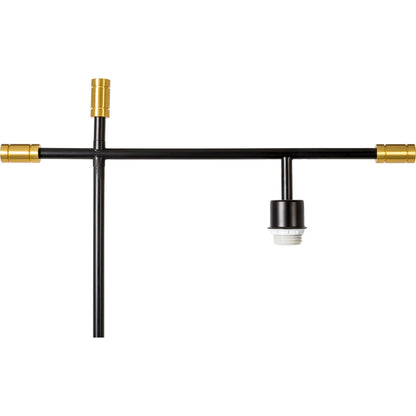 Aberdeen - 32408 by Surya in black, gold, ivory, translucent, white and paintedpaintedpolished. Made from shade (outside): linen, shade (inside): polyester, body: metal, base: metal in a modern style.
