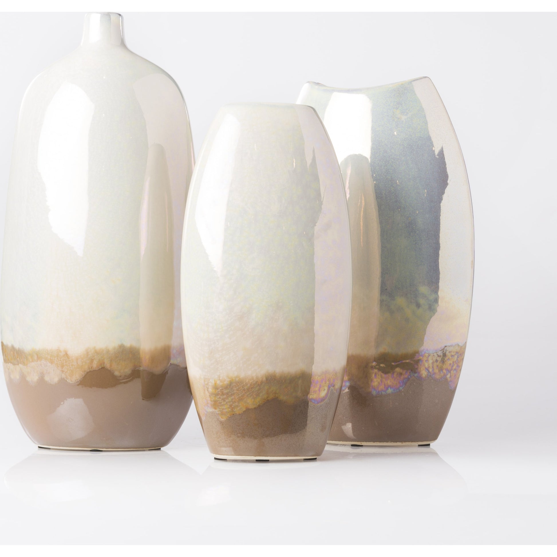 Adele - 14239 by Livabliss in black, light gray, beige and glazed. Made from 100% ceramic in a modern style.