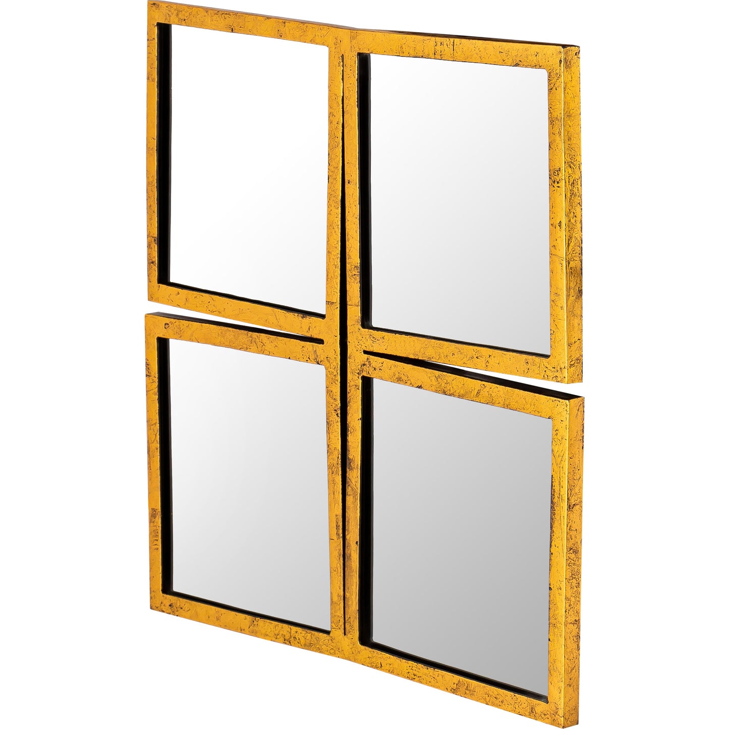 002 SI-1718114 | Additional Silo | Nico Mirror by Pasargad Home in gold. Made from iron in a modern style.