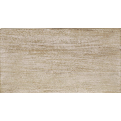 Tormarton End Table by Jonathan Charles in grey and washed acacia. Made from acacia in a transitional style.