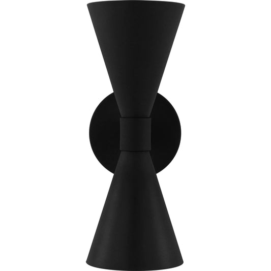 001 SI-2233767 | Primary Silo | Albertine Outdoor Sconce by Visual Comfort & Co. in textured black. Made from stonestrong in a unique style.