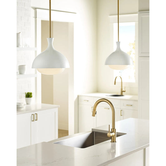 Lucerne One Light Small Pendant by Visual Comfort & Co.. Made from steel in a unique style.