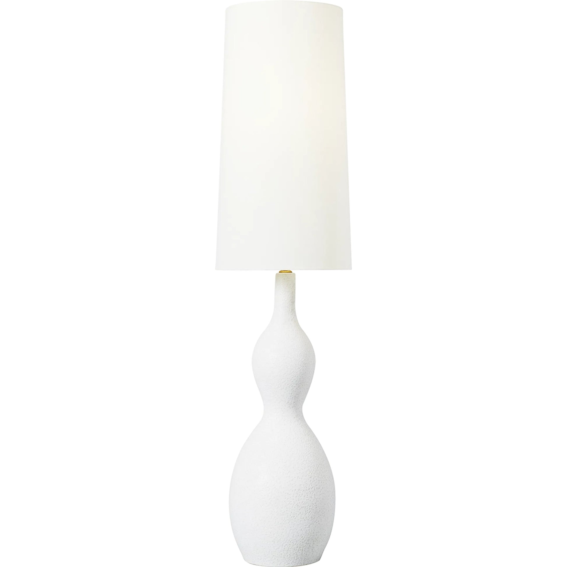Antonina Floor Lamp by Visual Comfort & Co. in blue celadon. Made from ceramic in a unique style.