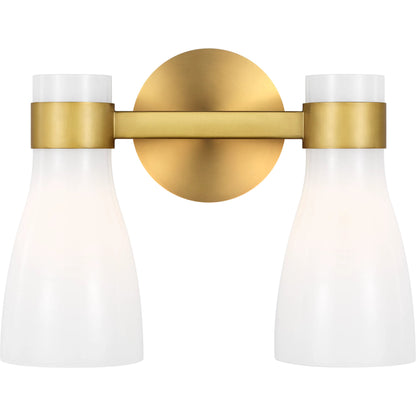 Moritz Two Light Vanity by Visual Comfort & Co.. Made from steel in a unique style.
