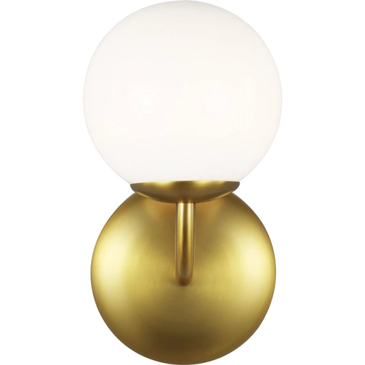 Galassia One Light Vanity by Visual Comfort & Co.. Made from steel in a unique style.