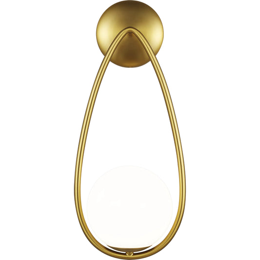 Galassia One Light Sconce by Visual Comfort & Co.. Made from steel in a unique style.