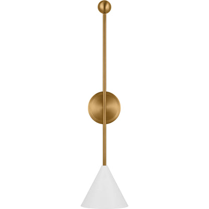 Cosmo Extra Large Sconce by Visual Comfort & Co.. Made from steel in a transitional style.