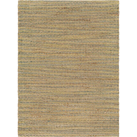 Alexa Rug - 20972 by Surya in beige, light green, medium green, sage. Made from 70% jute, 30% viscose in a unique style.