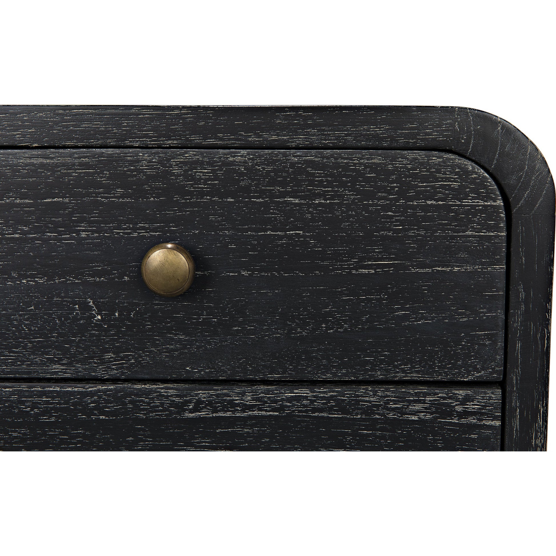 Bart Chest by Noir in cinder black. Made from mindi in a modern style.