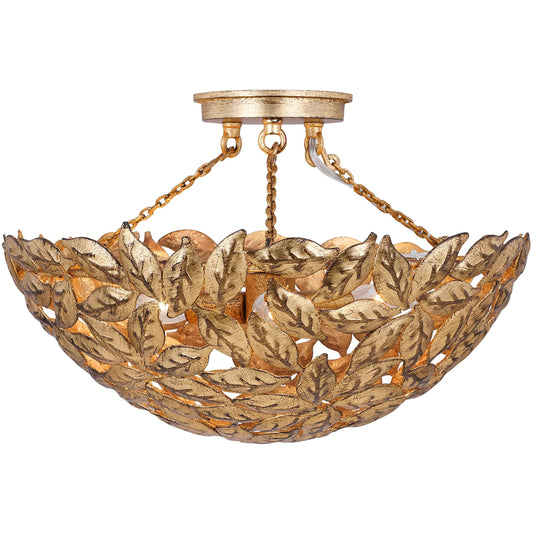 Kelan Semi Flush Mount by Visual Comfort & Co.. Made from steel in a unique style.