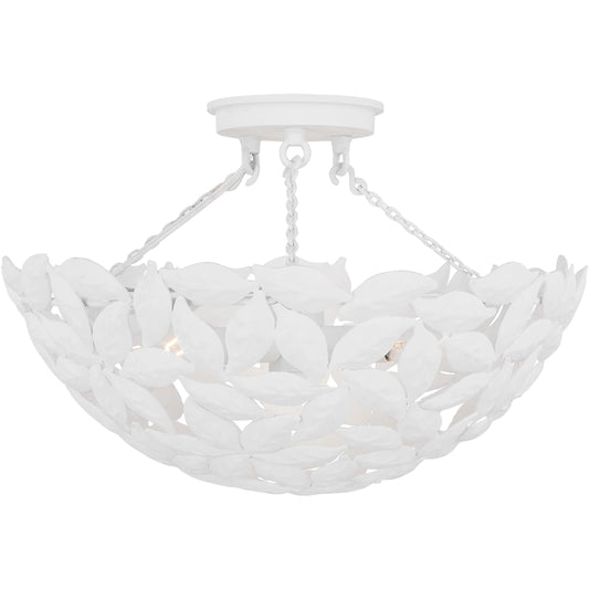 Kelan Semi Flush Mount by Visual Comfort & Co.. Made from steel in a unique style.