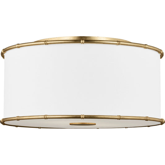 Aldric Medium Flush Mount by Visual Comfort & Co.. Made from steel in a modern style.