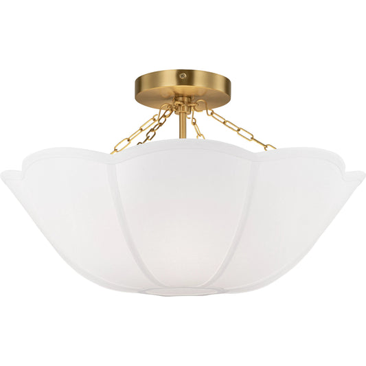 Stassi Semi Flush Mount by Visual Comfort & Co.. Made from steel in a unique style.