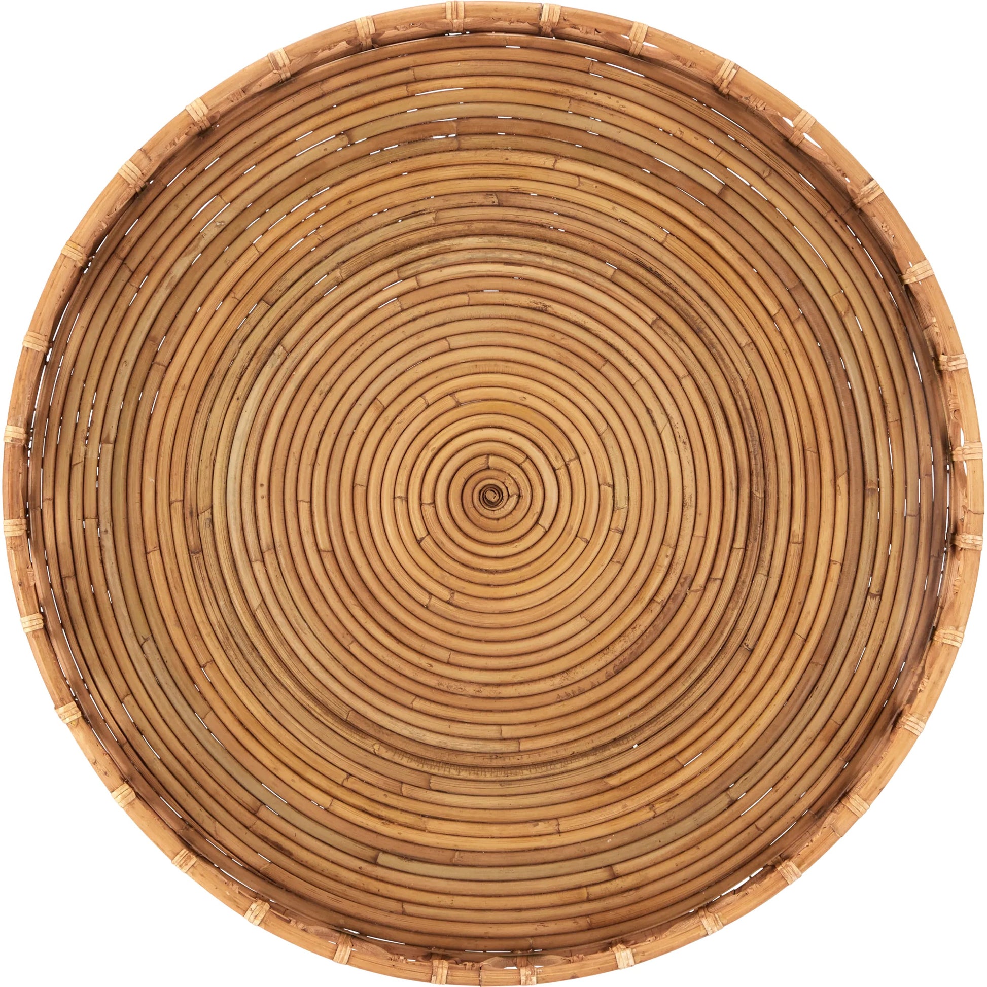 Tegal Decorative Serving Tray by Currey and Company in natural, clear. Made from arurog, glass in a rustic style.