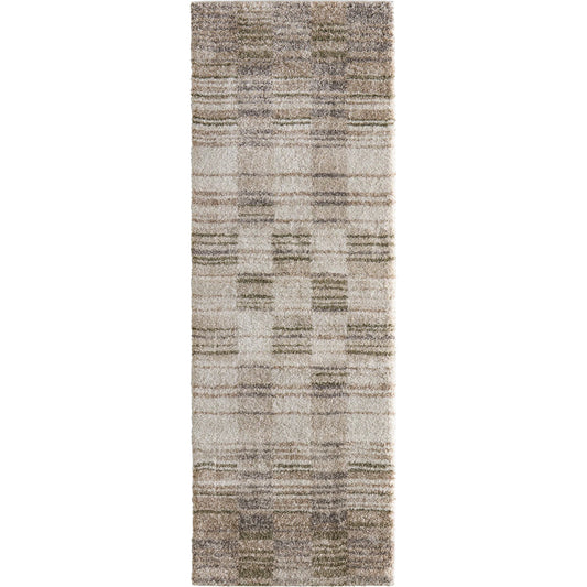 Richmond Geometric RCH39R3F Rug by Feizy in ivory, gray, tan. Made from polypropylene in a unique style.