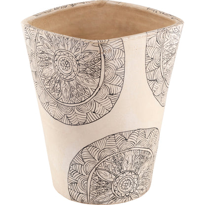 Argil - 24969 by Surya in black and painted. Made from terracotta in a eclectic & global style.