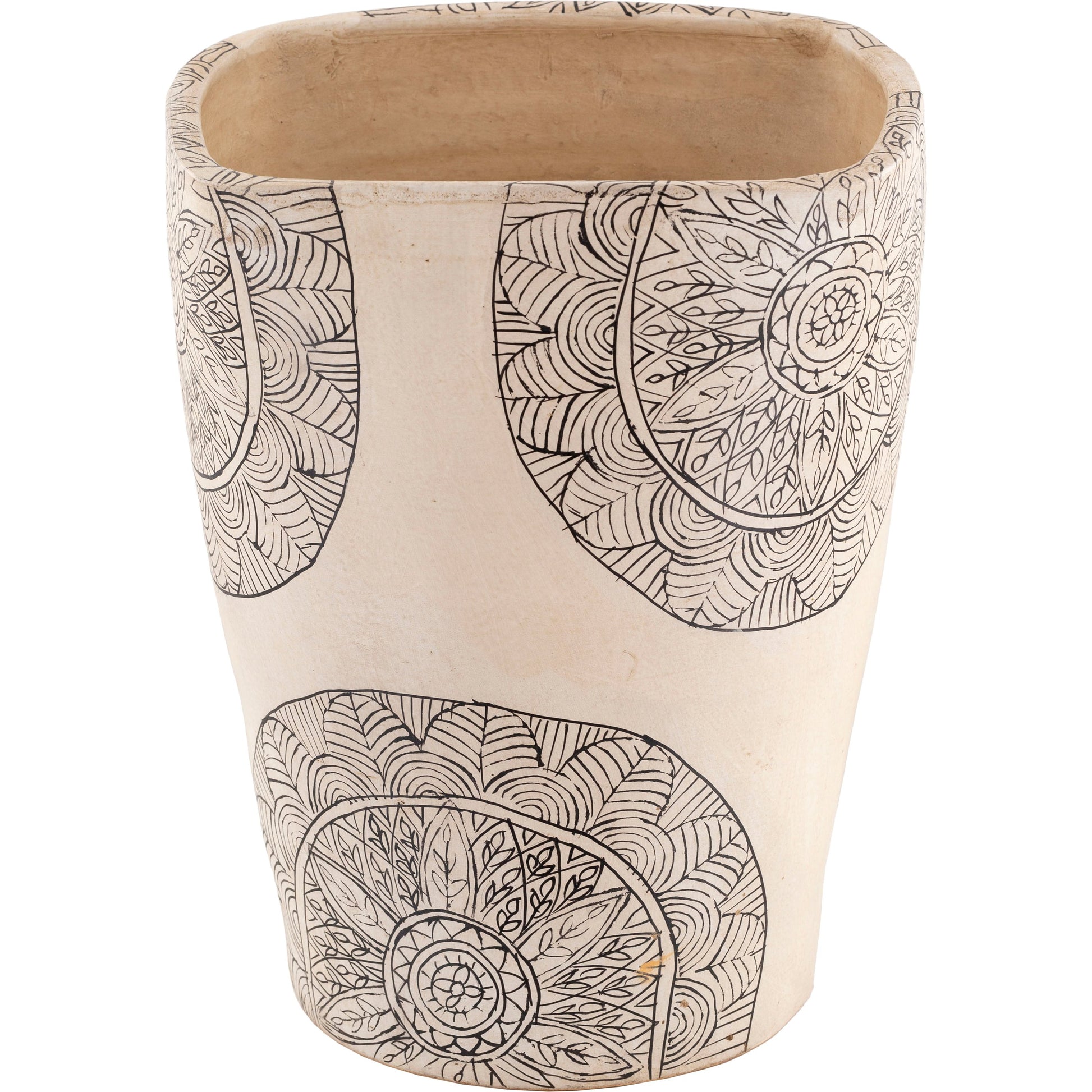 Argil - 24969 by Surya in black and painted. Made from terracotta in a eclectic & global style.