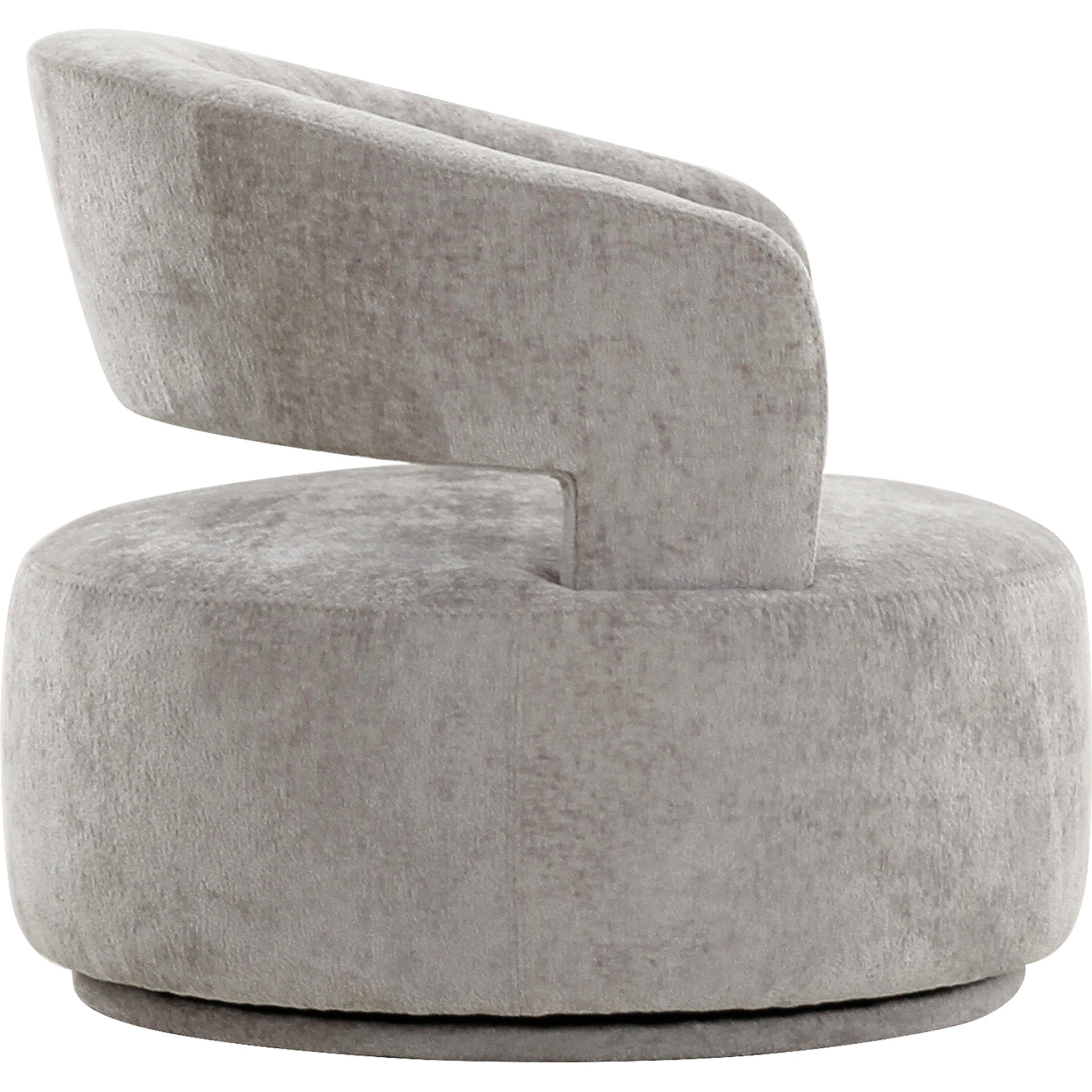 Piagia Swivel Chair by Pasargad Home. Made from polyester in a modern style.