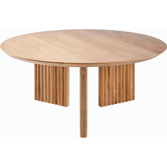 Agnes Coffee Table by Surya in brown. Made from mango wood in a modern style.