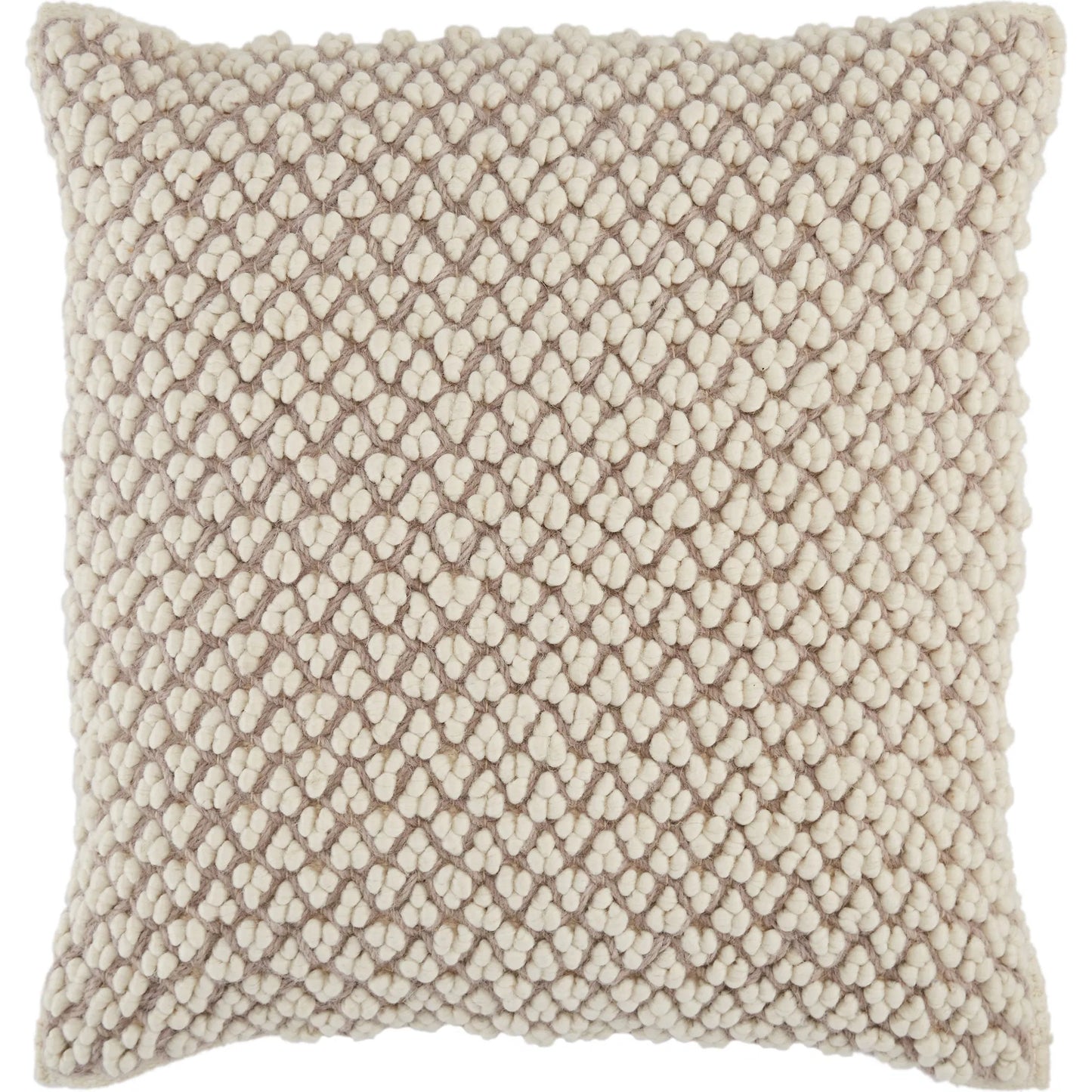 002 SI-2354165 | Primary Silo | Angora AGO02 Pillow by Jaipur Living. Made from 55% wool 35% polyester 10% linen in a unique style.