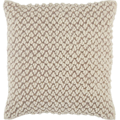 Angora AGO02 Pillow by Jaipur Living. Made from 55% wool 35% polyester 10% linen in a unique style.