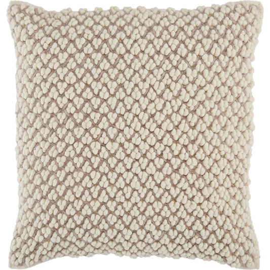 Angora AGO02 Pillow by Jaipur Living. Made from 55% wool 35% polyester 10% linen in a unique style.
