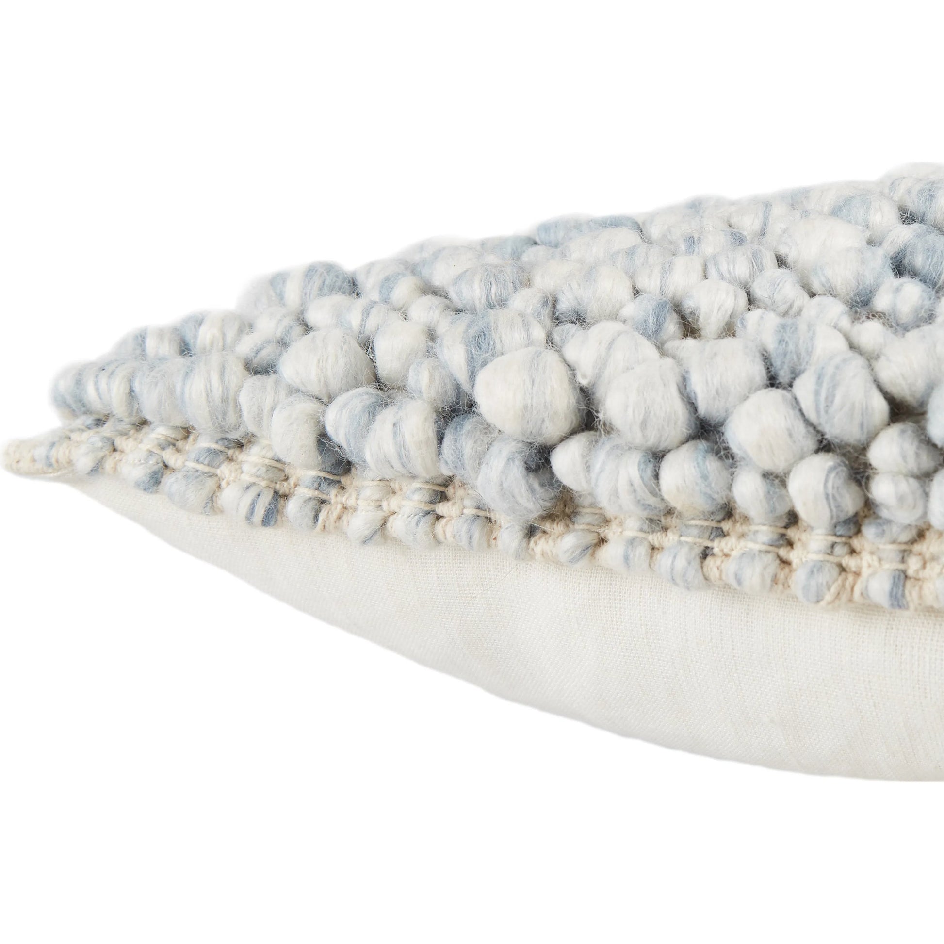 Angora AGO06 Pillow by Jaipur Living. Made from 40% wool 30% viscose 20% cotton 10% linen in a unique style.