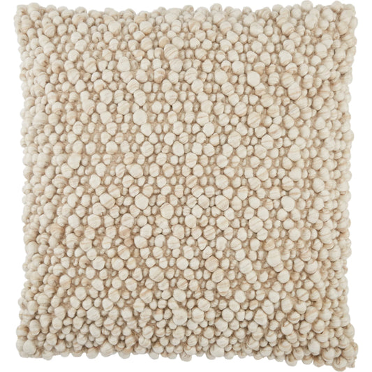 Angora Kaz Pillow by Jaipur Living. Made from 40% wool 30% viscose 20% cotton 10% linen in a unique style.