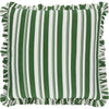Forest Green, Ivory / Down / 18"L x 18"W