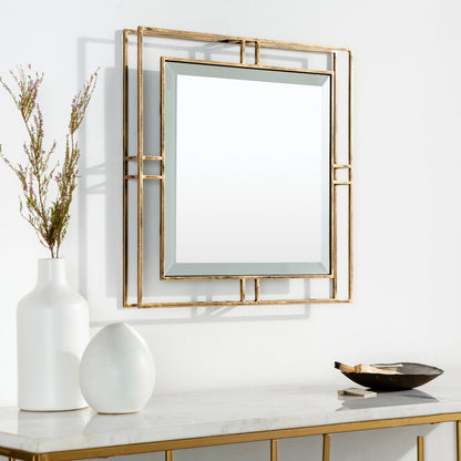 Alpenglow - 30054 by Surya in gold and powder coated. Made from metal in a transitional style.