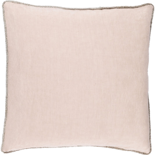 Sasha Pillow - 22544 by Surya. Made from 100% linen in a cottage & farmhouse style.