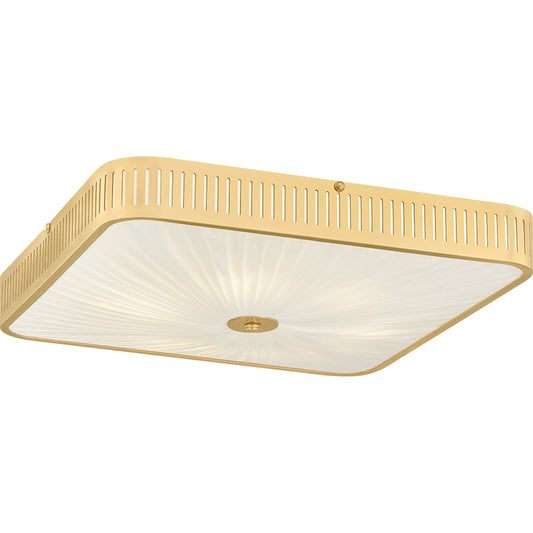 Henri Semi Flush by Hudson Valley in aged brass. Made from unique in a modern style.