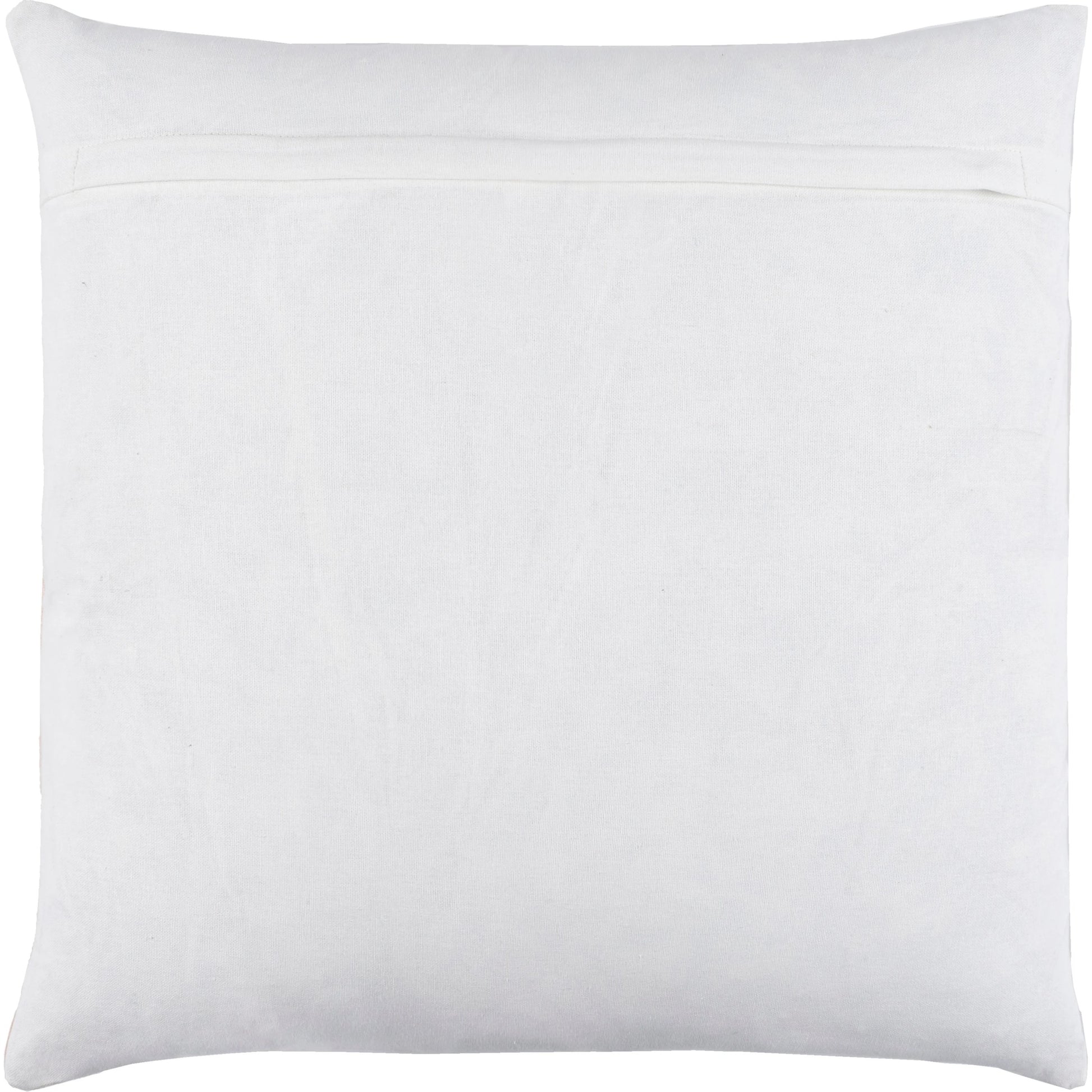 Sheana Pillow - 10149 by Surya in peach, white, metallic gold. Made from 100% cotton in a unique style.