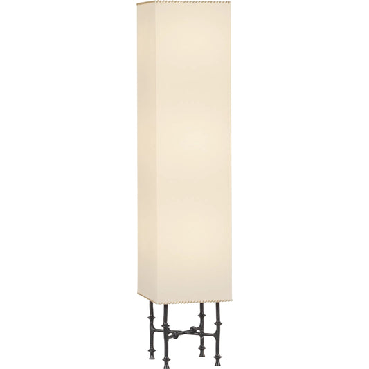 Cy Floor Lamp by Hudson Valley in black iron. Made from unique in a unique style.