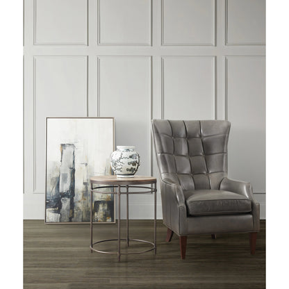 St. Armand Round End Table by Hooker Furniture. Made from unique in a modern style.