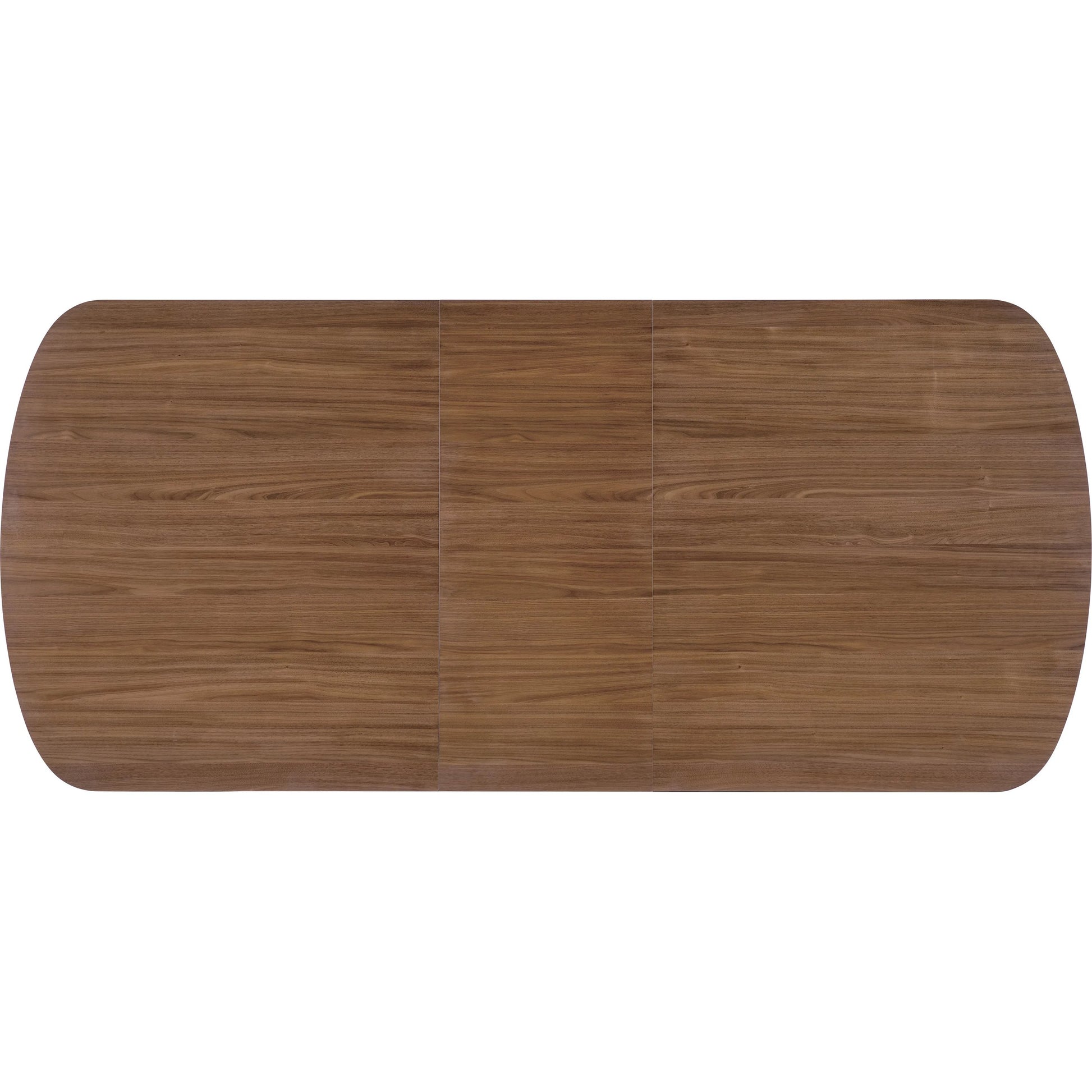 Eleana Rectangle Dining Table with Two 20-inch Leaves by Hooker Furniture in light caramel, sunlit bronze metal. Made from walnut veneers, metal in a modern style.